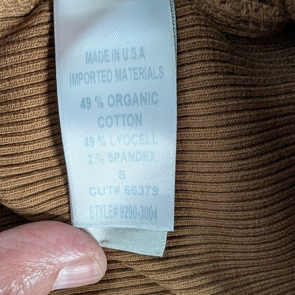 Citizens Of Humanity Parie Twist Top Brown sz S - Picture 10 of 10